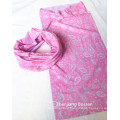 Custom Made Pink Girls Paisley Seamless Outdoor Sports Snowboard Multifunctional Tube Scarf